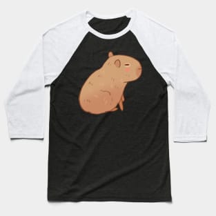 Capybara illustration Baseball T-Shirt